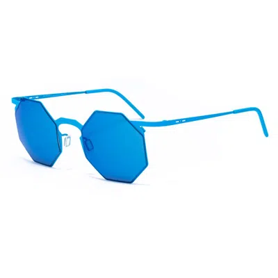 Italia Independent Metal Sunglasses In Blue