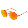 Italia Independent Metal Sunglasses In Orange