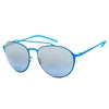 Italia Independent Metal Women's Sunglasses In Blue