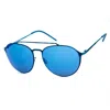 Italia Independent Metal Women's Sunglasses In Blue