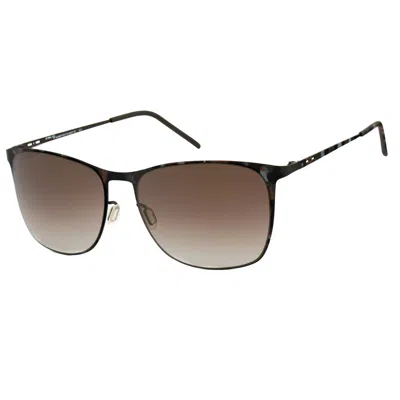 Italia Independent Metal Women's Sunglasses In Brown