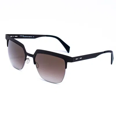 Italia Independent Metal Women's Sunglasses In Brown