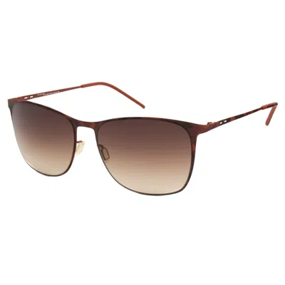 Italia Independent Metal Women's Sunglasses In Brown