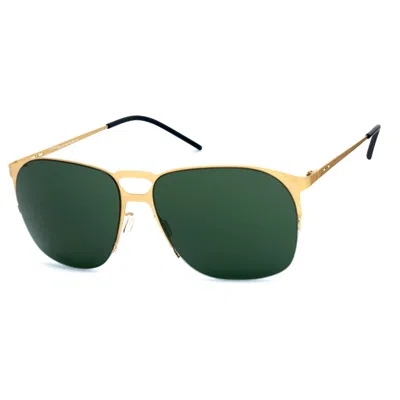 Italia Independent Metal Women's Sunglasses In Gold