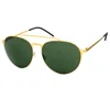 Italia Independent Metal Women's Sunglasses In Gold