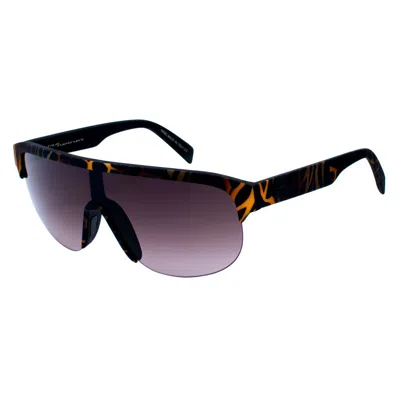 Italia Independent Multicolor Acetate Sunglasses In Black