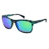 Italia Independent Multi Acetate Sunglasses In Blue