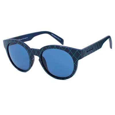 Italia Independent Bicolor Acetate Sunglasses In Black