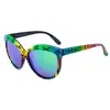 Italia Independent Multicolor Acetate Sunglasses In Multi
