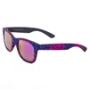 Italia Independent Purple Acetate Sunglasses In Blue