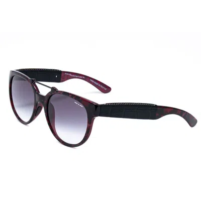 Italia Independent Purple Acetate Sunglasses In Brown