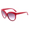 Italia Independent Red Acetate Sunglasses In Red