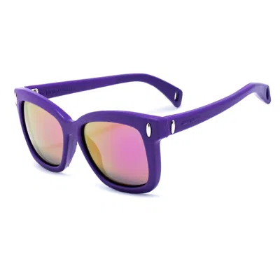 Italia Independent Rubber Women's Sunglasses In Purple