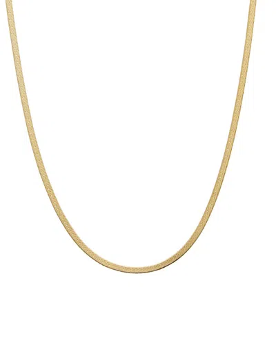 Italian Gold 10k 1.9mm Classic Herringbone Necklace In No Colour