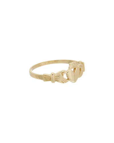 Italian Gold 10k Claddagh Ring