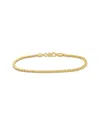 Italian Gold 10k  Franco Link Chain Bracelet