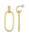 Italian Gold 10k  Hoops