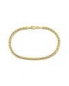 Italian Gold 10k  Marine Link Chain Bracelet