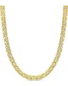Italian Gold 10k  Marine Link Chain Necklace