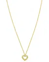 Italian Gold 14k 0.06 Ct. Tw. Diamond Necklace