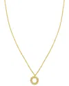 Italian Gold 14k 0.06 Ct. Tw. Diamond Necklace