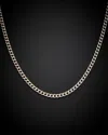Italian Gold 14k 2.2mm Miami Cuban Link Necklace