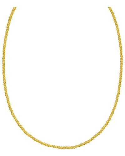 Italian Gold 14k Bead Necklace