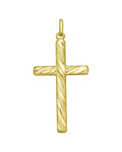 Italian Gold 14k Cross Pendant