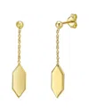 Italian Gold 14k Dangle Earrings In Gold