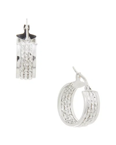 Italian Gold 14k Earrings In Metallic