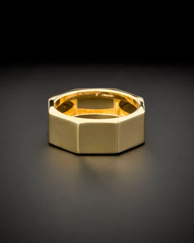 Italian Gold 14k Geometric Ring