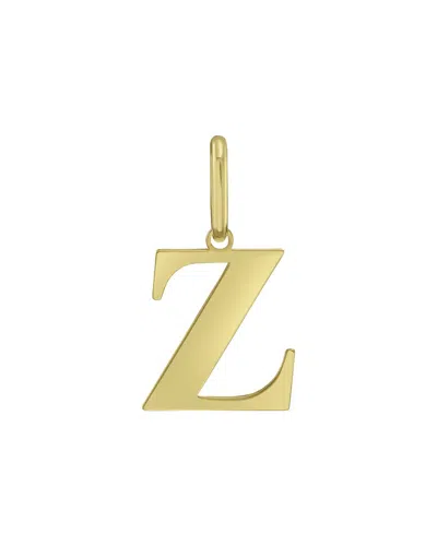 Italian Gold 14k Gold Initial Necklace