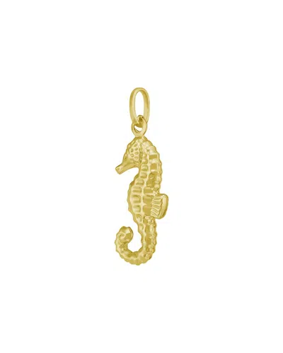 Italian Gold 14k Gold Seahorse Charm Pendant