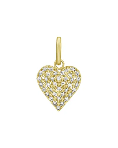 Italian Gold 14k Heart Charm