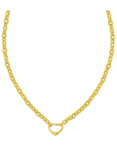 Italian Gold 14k Heart Necklace