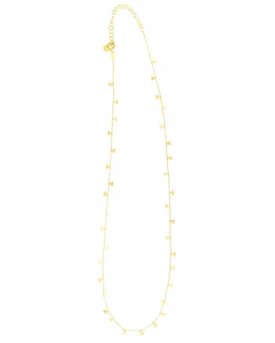 Italian Gold 14k Hearts Necklace