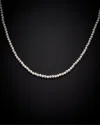 Italian Gold 14k  2.5mm Diamond Cut Bead Necklace