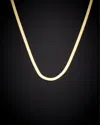 Italian Gold 14k  2.8mm Flex Herringbone Necklace