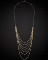 Italian Gold 7-layer Mirror Link Necklace