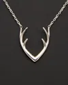 Italian Gold Antler Adjustable Necklace