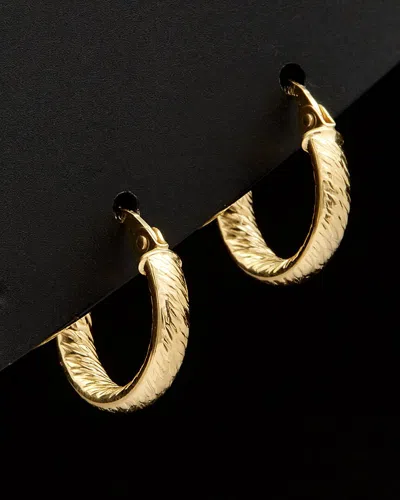 Italian Gold Baby Hoops