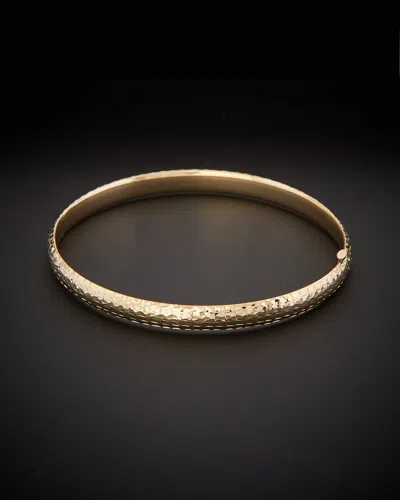 Italian Gold Bangle Bracelet