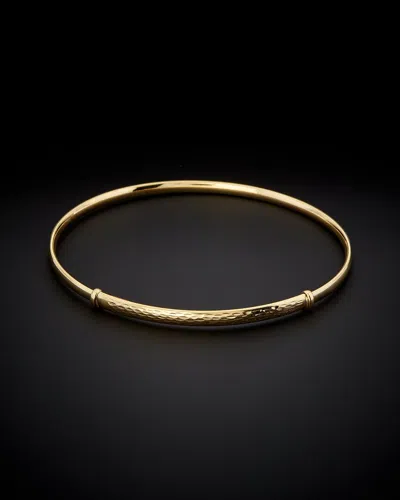 Italian Gold Bangle Bracelet