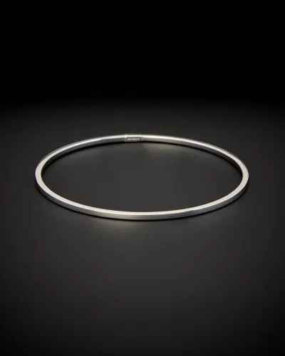 Italian Gold 14k  Bangle Bracelet In Metallic