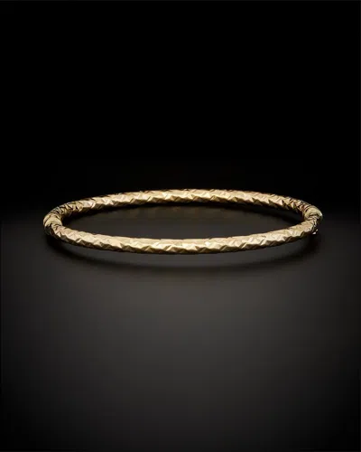 Italian Gold 14k  Bangle Bracelet