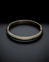 Italian Gold Bangle In Transparent