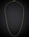 Italian Gold 14k  Bar & Link Necklace