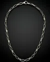 Italian Gold Bullet Link Necklace