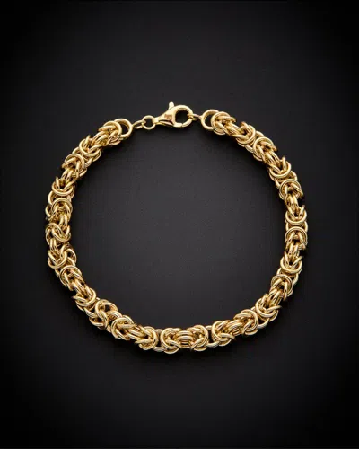 Italian Gold Byzantine Bracelet