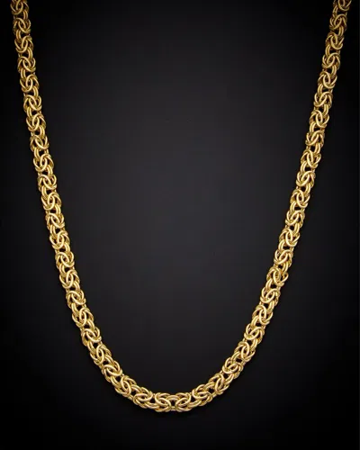 Italian Gold 14k  Byzantine Necklace